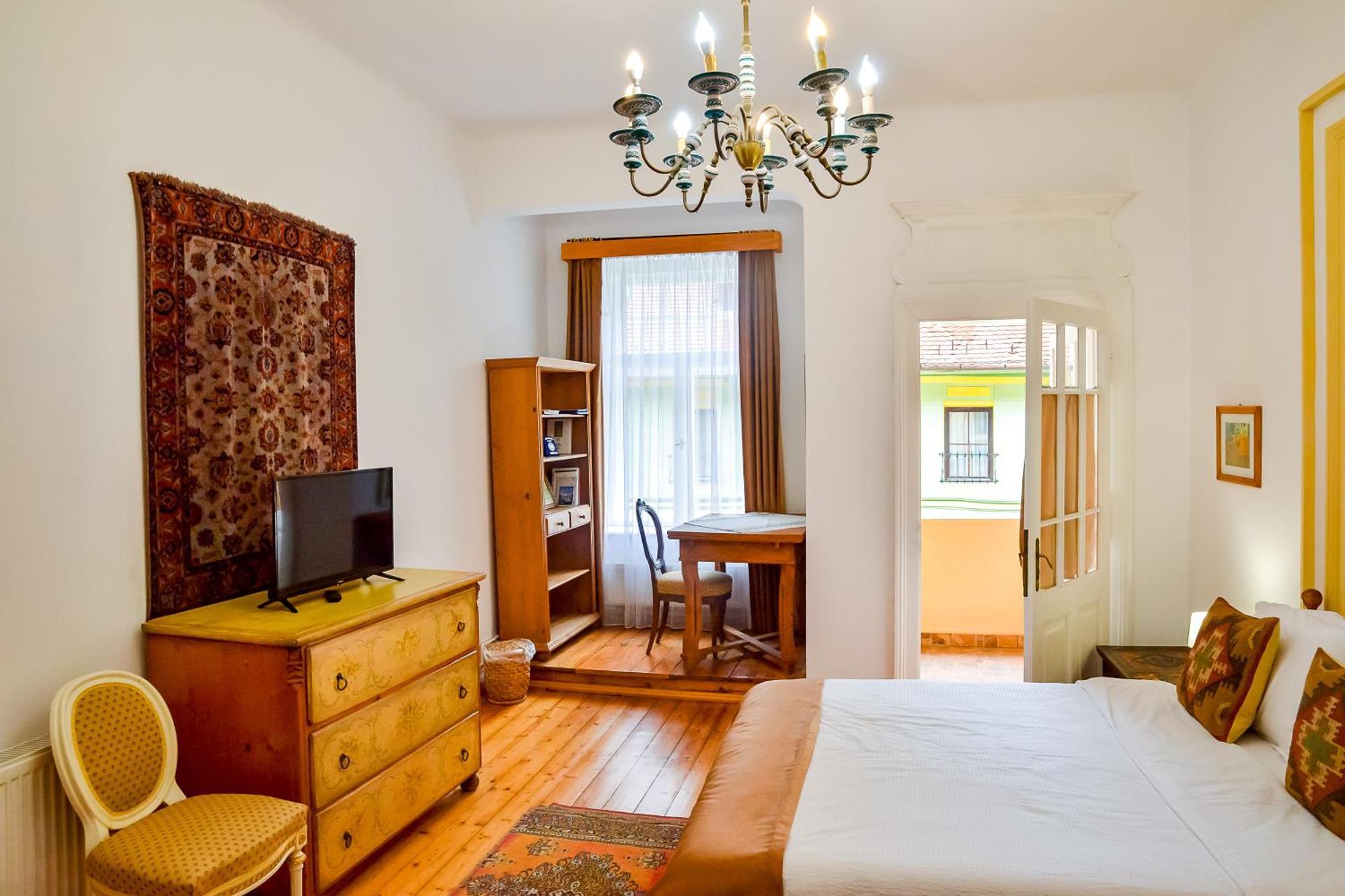 Appartement An Der Holztreppe à Sighişoara Extérieur photo