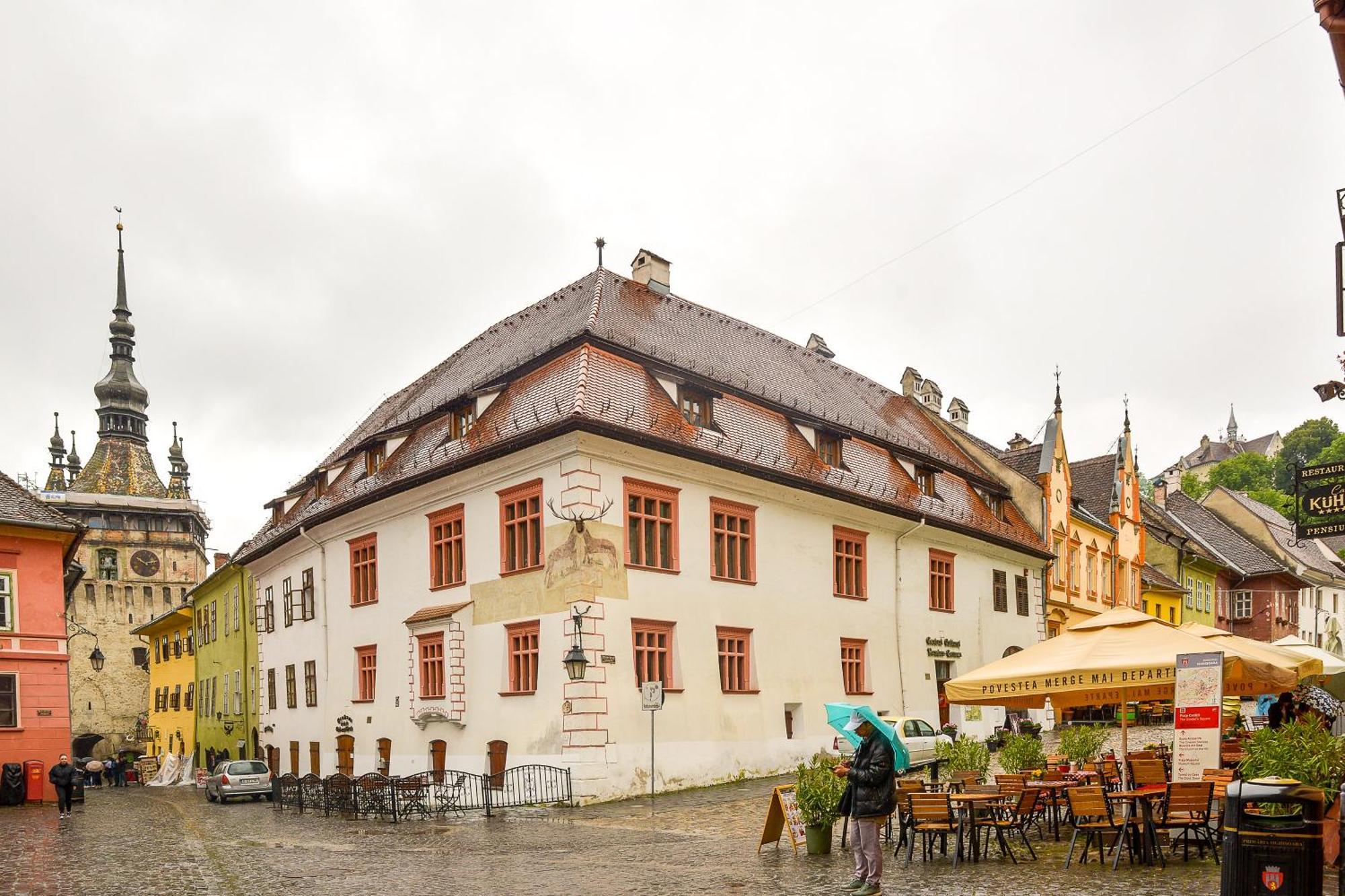 Appartement An Der Holztreppe à Sighişoara Extérieur photo